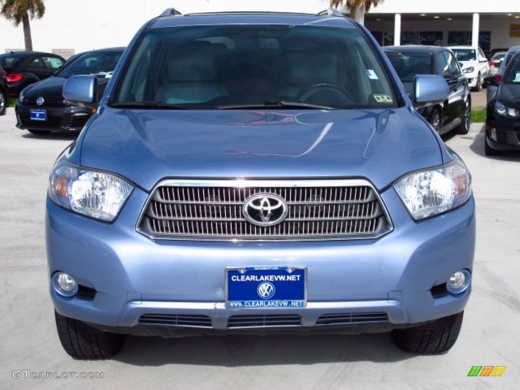 2008 Highlander Hybrid Limited 4WD - Wave Line Pearl / Ash Gray photo #2
