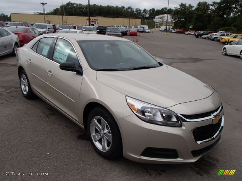 Champagne Silver Metallic 2014 Chevrolet Malibu LS Exterior Photo #86038230