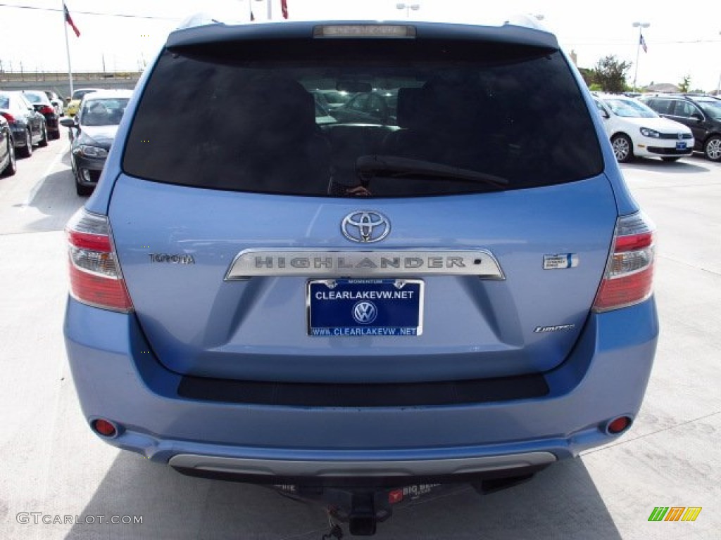2008 Highlander Hybrid Limited 4WD - Wave Line Pearl / Ash Gray photo #5