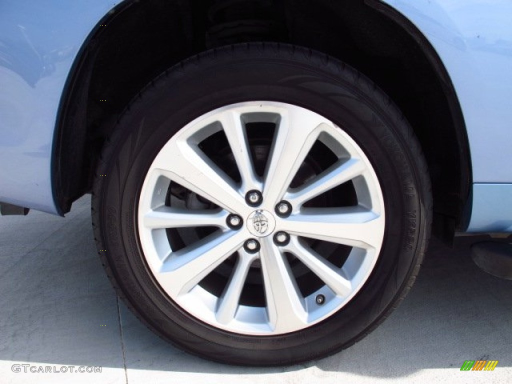 2008 Highlander Hybrid Limited 4WD - Wave Line Pearl / Ash Gray photo #8