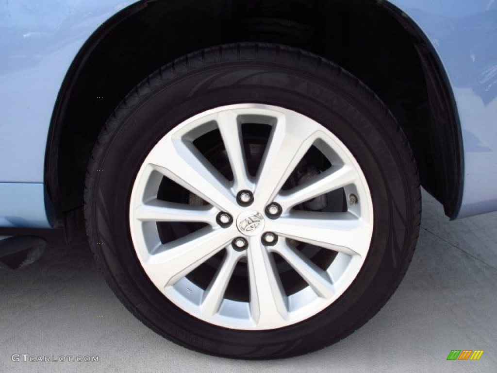 2008 Highlander Hybrid Limited 4WD - Wave Line Pearl / Ash Gray photo #9