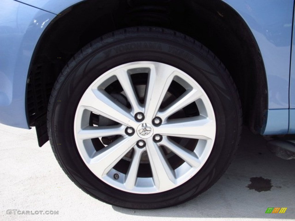 2008 Highlander Hybrid Limited 4WD - Wave Line Pearl / Ash Gray photo #10