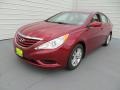 2013 Sparkling Ruby Hyundai Sonata GLS  photo #7