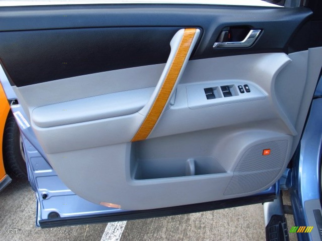 2008 Highlander Hybrid Limited 4WD - Wave Line Pearl / Ash Gray photo #17