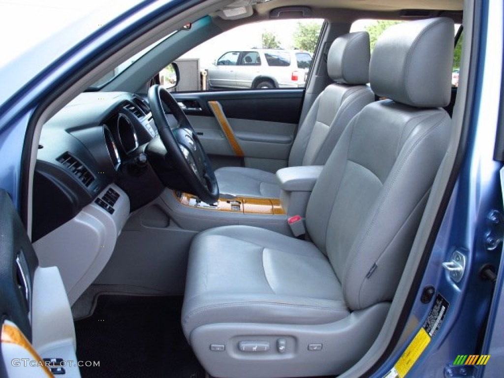 2008 Highlander Hybrid Limited 4WD - Wave Line Pearl / Ash Gray photo #18