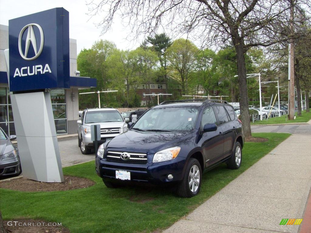 2007 RAV4 Limited 4WD - Nautical Blue Metallic / Ash Gray photo #1