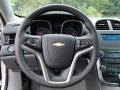 Jet Black/Titanium 2014 Chevrolet Malibu LS Steering Wheel