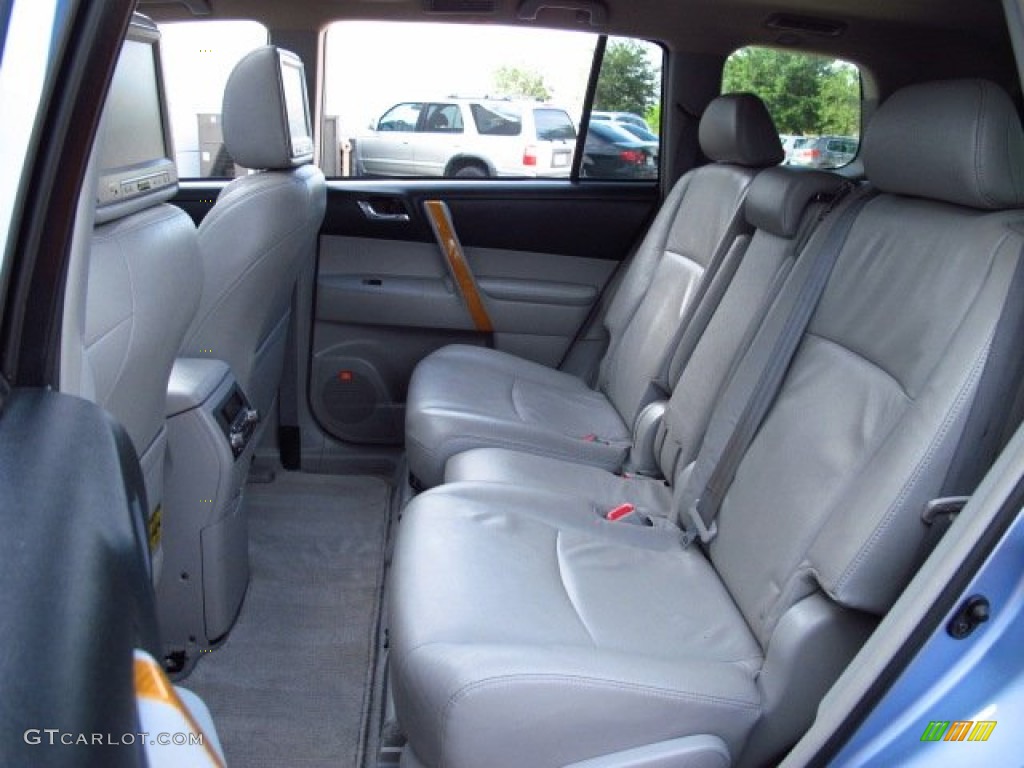 2008 Highlander Hybrid Limited 4WD - Wave Line Pearl / Ash Gray photo #20