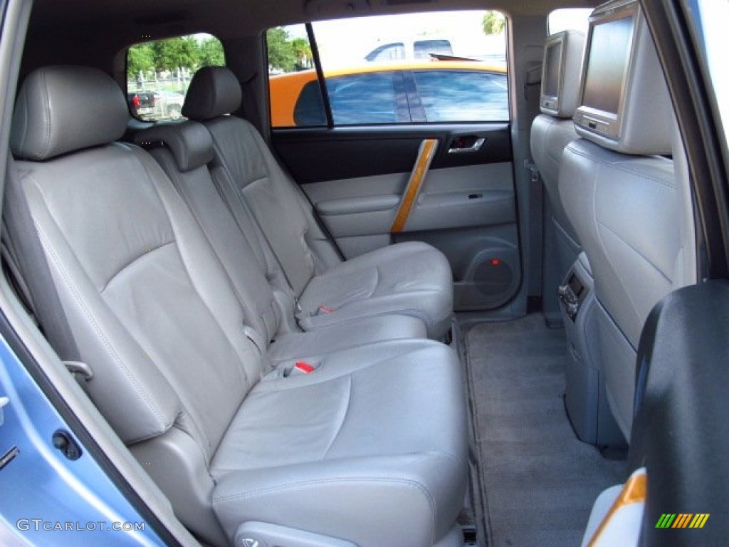 2008 Highlander Hybrid Limited 4WD - Wave Line Pearl / Ash Gray photo #23