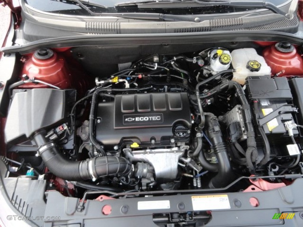 2013 Chevrolet Cruze LT 1.4 Liter DI Turbocharged DOHC 16-Valve VVT 4 Cylinder Engine Photo #86038662