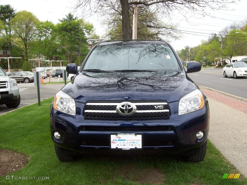 2007 RAV4 Limited 4WD - Nautical Blue Metallic / Ash Gray photo #2