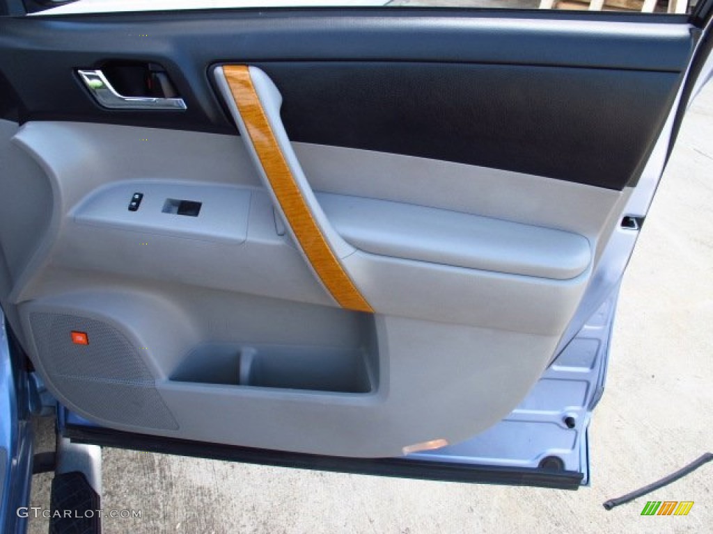 2008 Highlander Hybrid Limited 4WD - Wave Line Pearl / Ash Gray photo #24