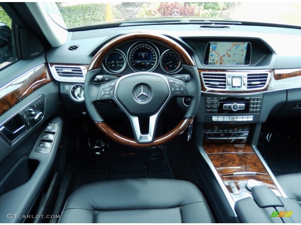 2014 E 350 Sedan - Black / Black photo #9