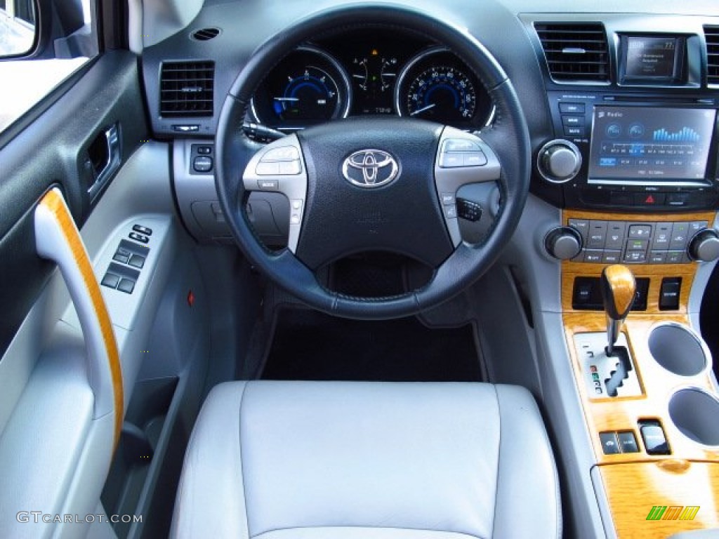 2008 Highlander Hybrid Limited 4WD - Wave Line Pearl / Ash Gray photo #26