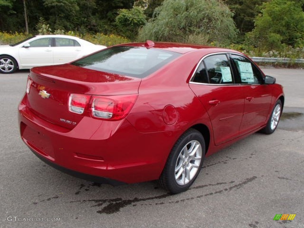 2014 Malibu LT - Crystal Red Tintcoat / Jet Black photo #5