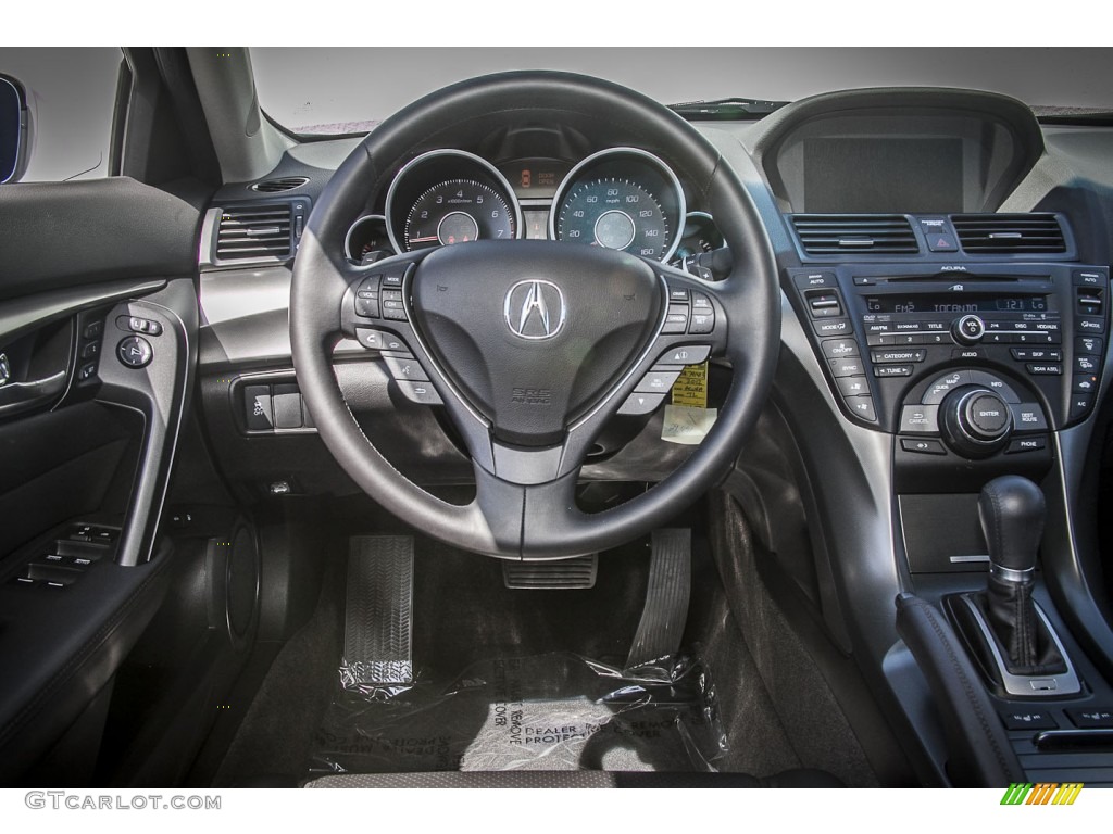 2012 Acura TL 3.5 Technology Ebony Dashboard Photo #86038950