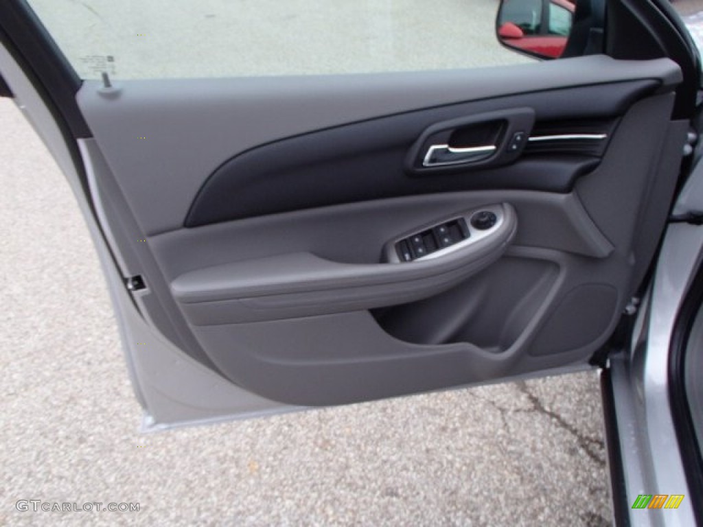 2014 Chevrolet Malibu LS Jet Black/Titanium Door Panel Photo #86039334