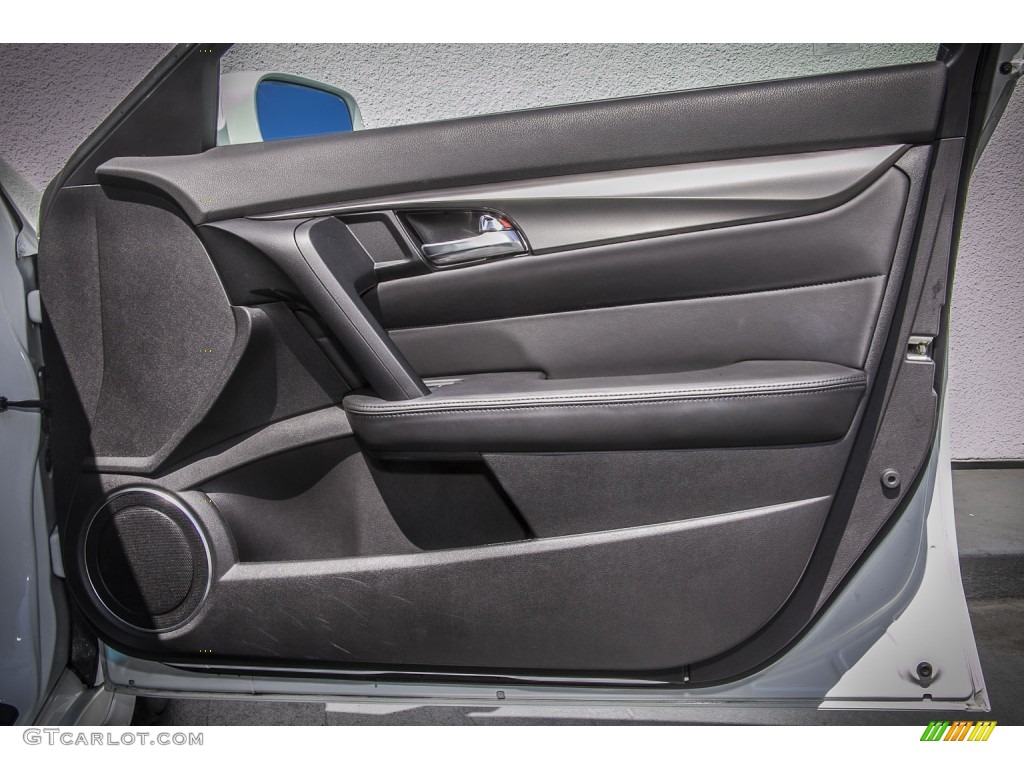 2012 Acura TL 3.5 Technology Ebony Door Panel Photo #86039661