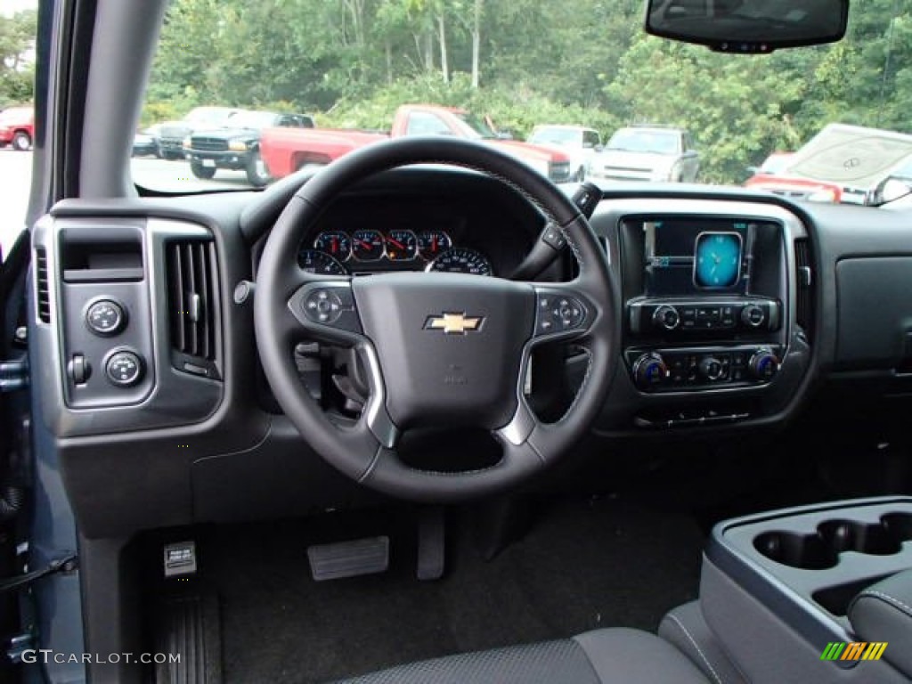 2014 Silverado 1500 LT Crew Cab 4x4 - Blue Granite Metallic / Jet Black photo #12