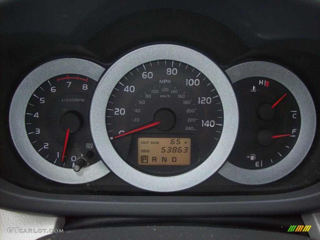 2007 RAV4 Limited 4WD - Nautical Blue Metallic / Ash Gray photo #17