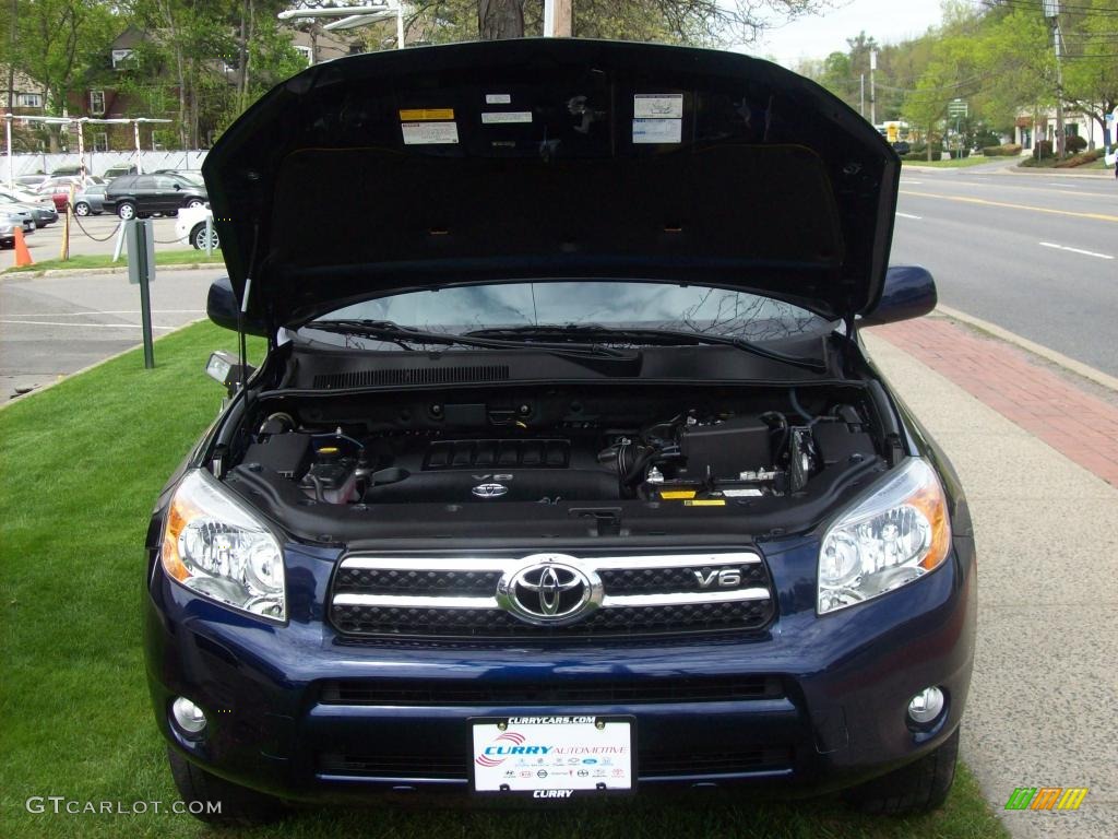 2007 RAV4 Limited 4WD - Nautical Blue Metallic / Ash Gray photo #23