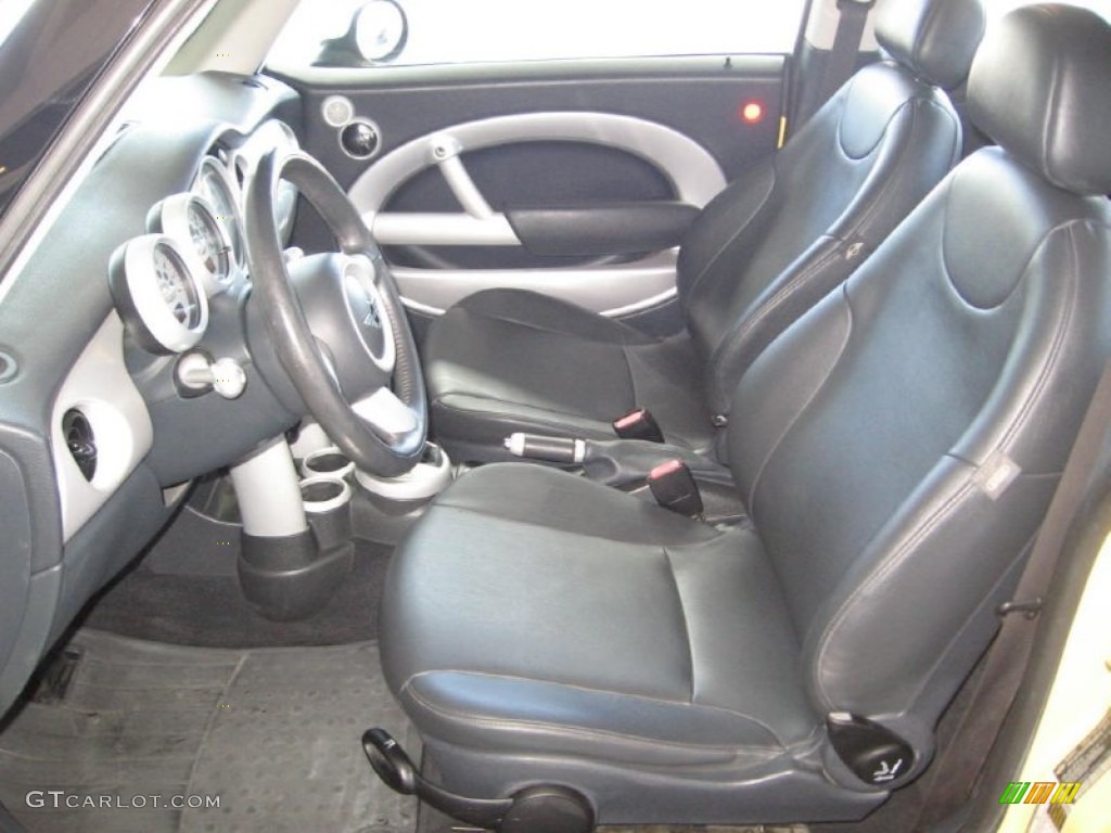 2006 Cooper Hardtop - Liquid Yellow / Black/Panther Black photo #9