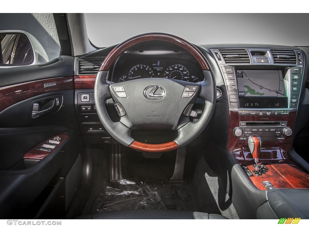 2010 Lexus LS 460 Black Dashboard Photo #86041224