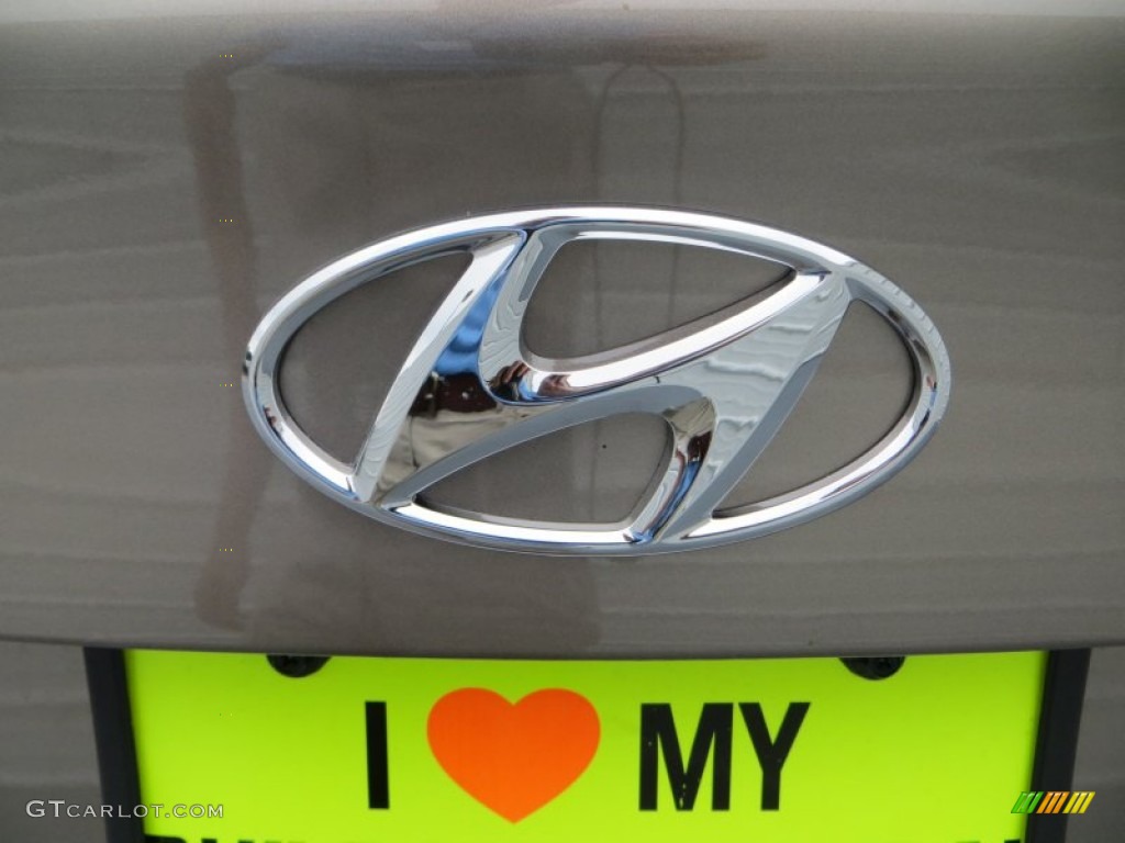 2013 Elantra GLS - Desert Bronze / Beige photo #14