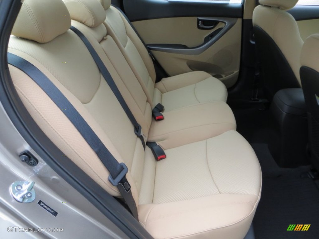 2013 Elantra GLS - Desert Bronze / Beige photo #20