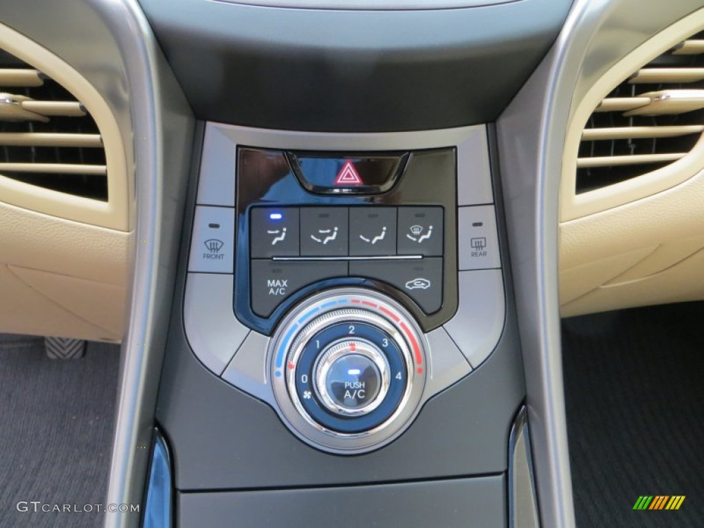 2013 Elantra GLS - Desert Bronze / Beige photo #29