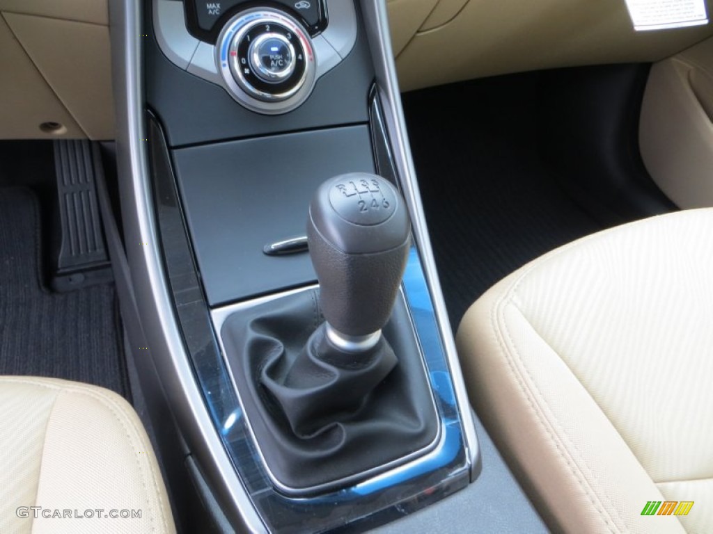 2013 Elantra GLS - Desert Bronze / Beige photo #30