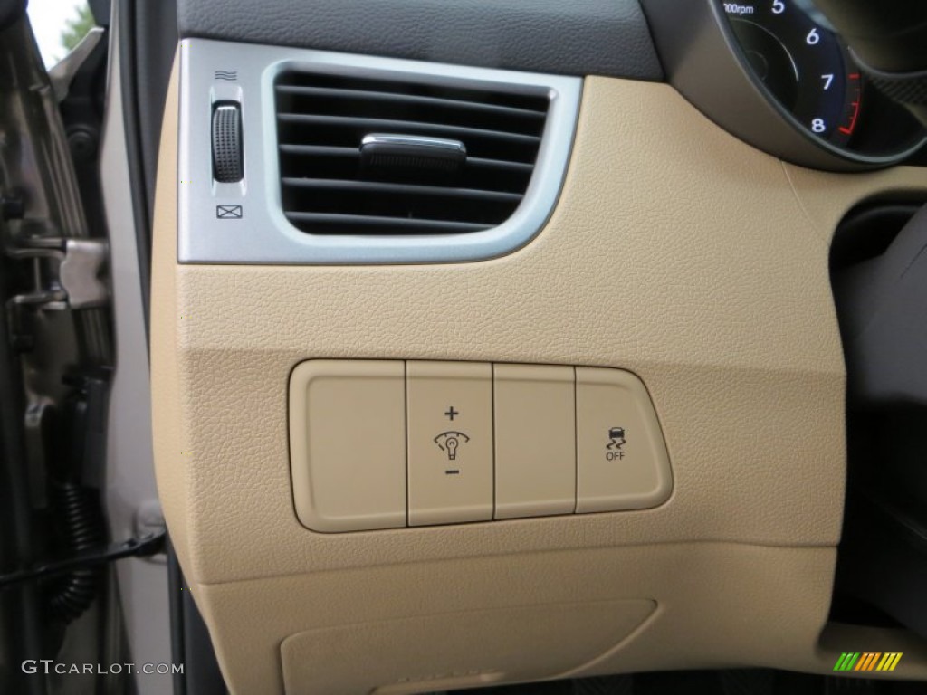2013 Elantra GLS - Desert Bronze / Beige photo #33