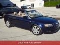 2004 Moro Blue Pearl Effect Audi A4 1.8T Cabriolet  photo #1