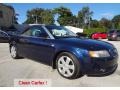 2004 Moro Blue Pearl Effect Audi A4 1.8T Cabriolet  photo #2