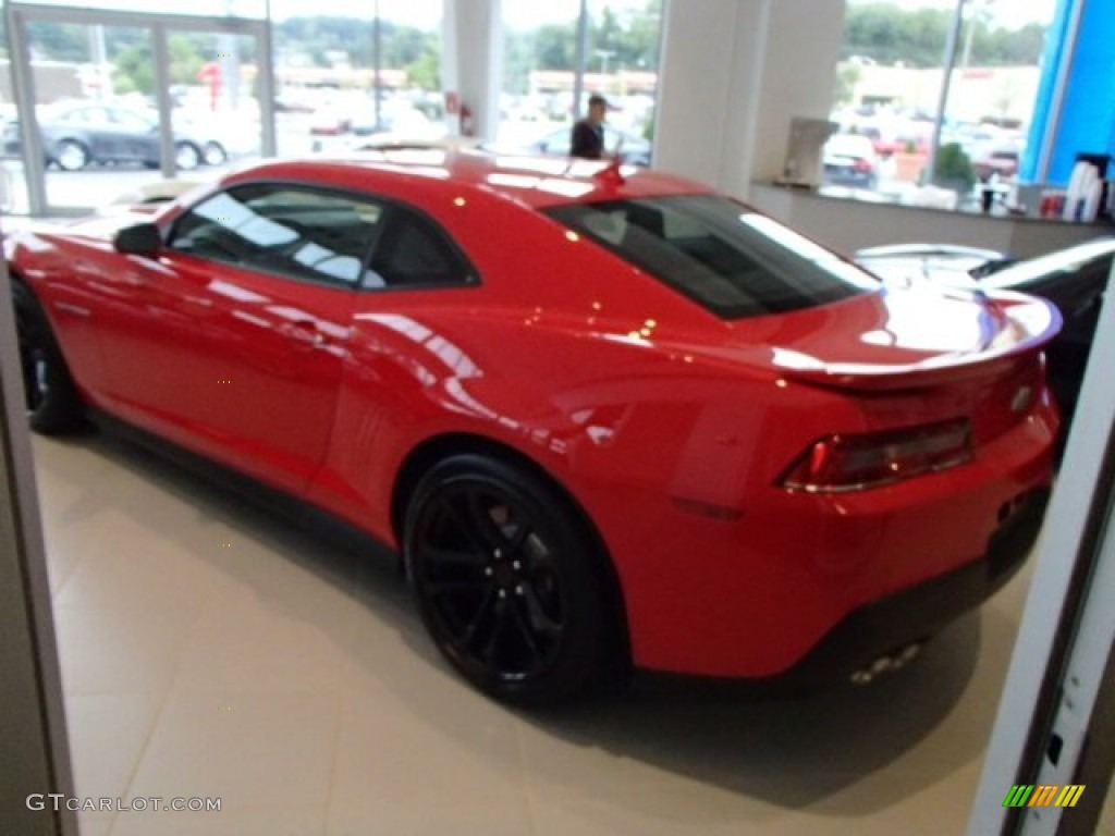 2014 Camaro ZL1 Coupe - Red Hot / Black photo #7