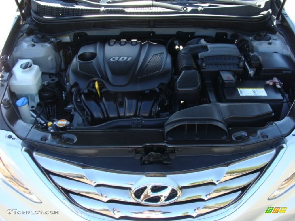 2011 Sonata Limited - Radiant Silver / Black photo #30