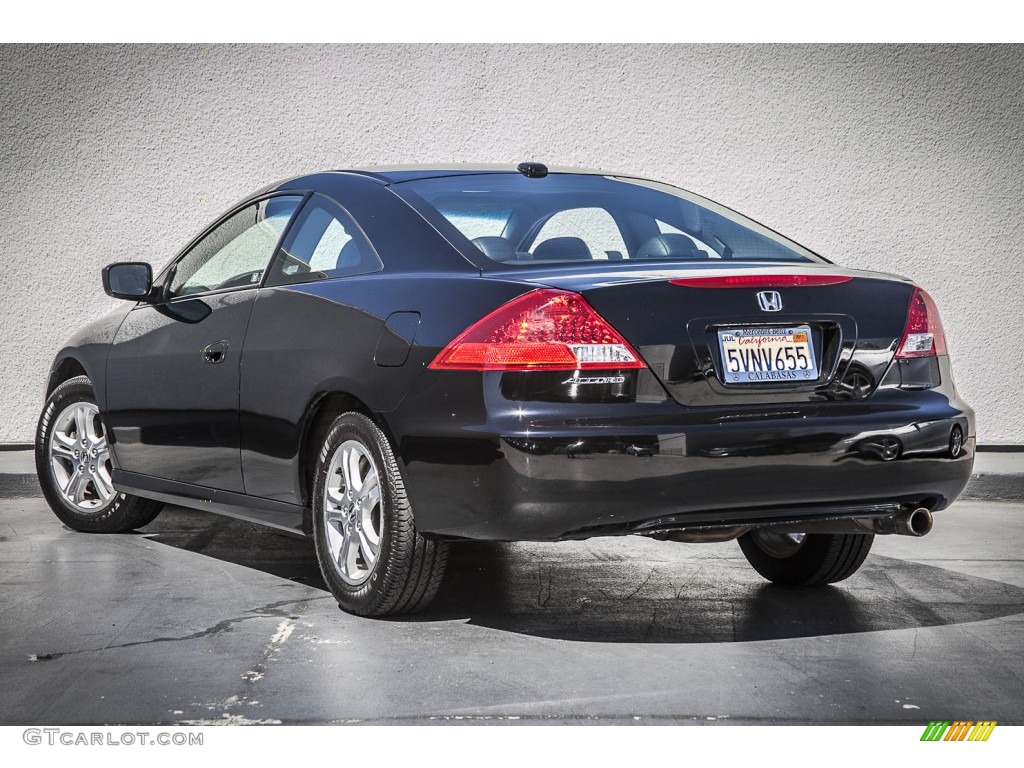 2006 Accord EX-L Coupe - Nighthawk Black Pearl / Black photo #10