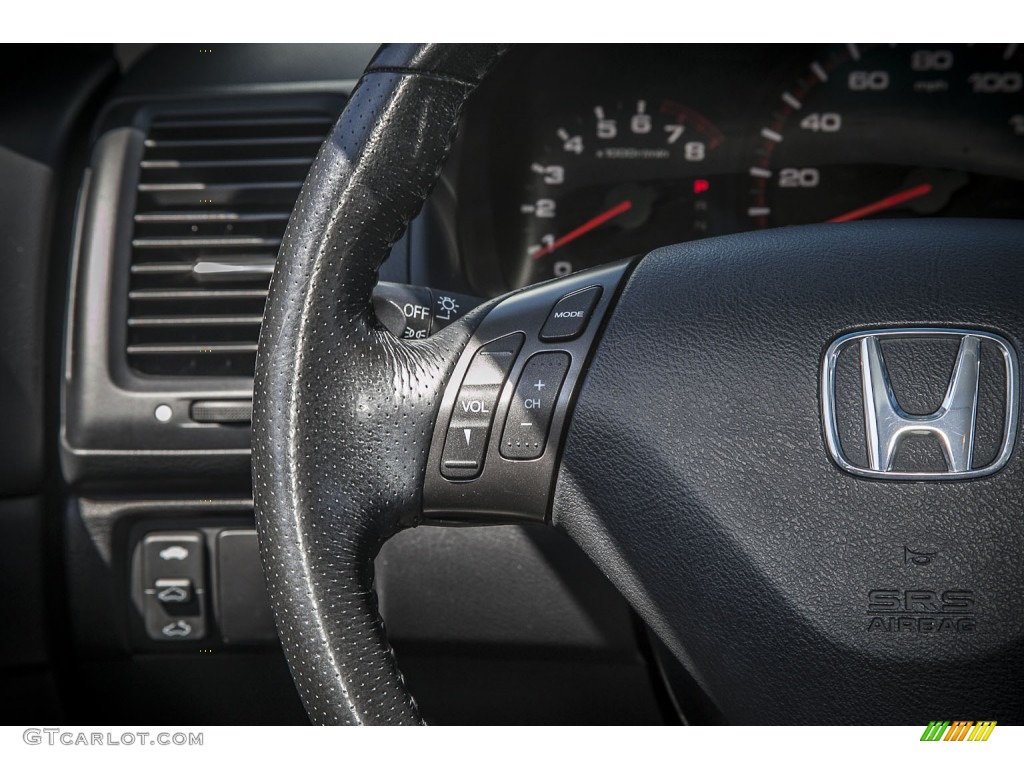2006 Accord EX-L Coupe - Nighthawk Black Pearl / Black photo #16