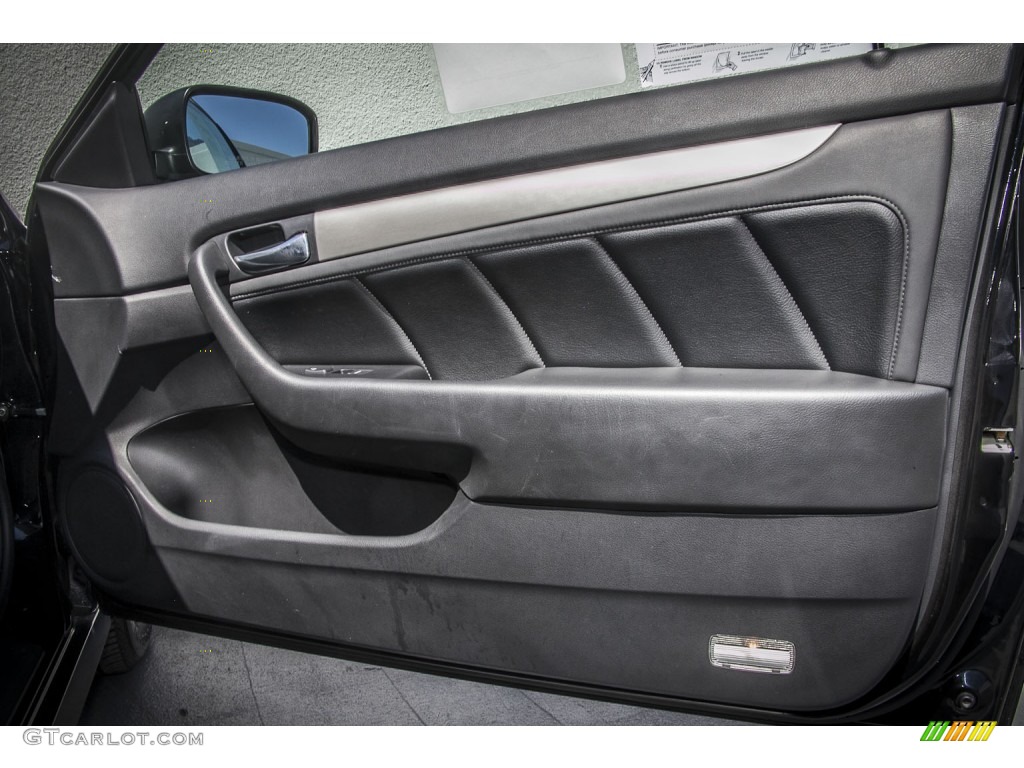 2006 Accord EX-L Coupe - Nighthawk Black Pearl / Black photo #23