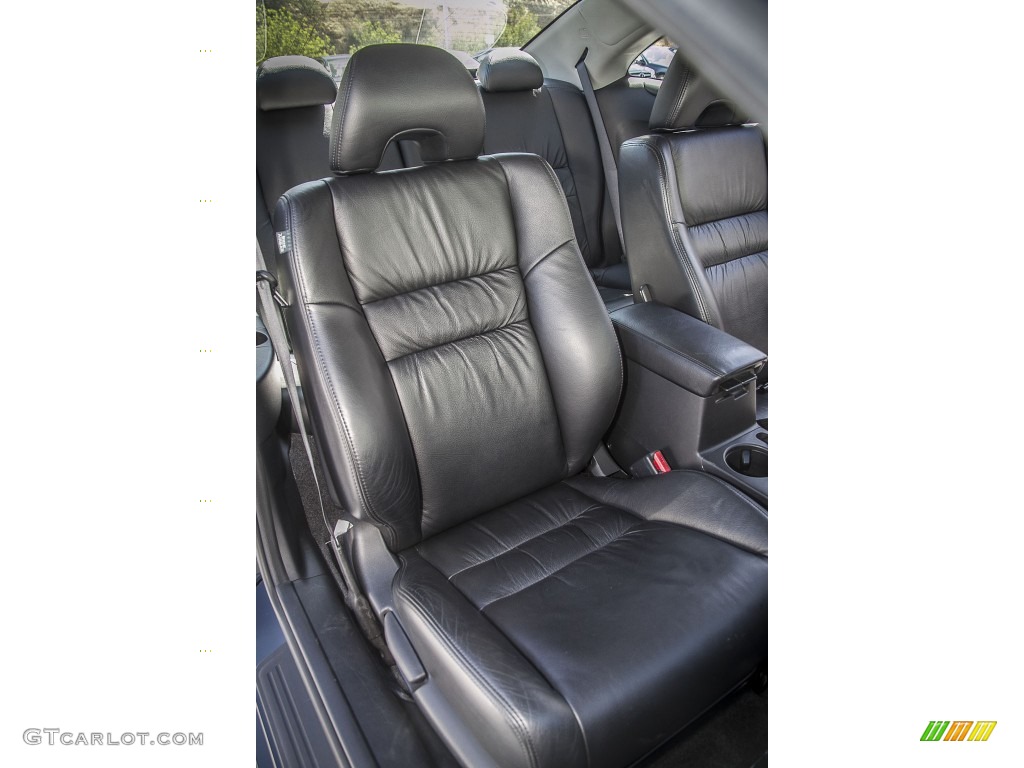 2006 Accord EX-L Coupe - Nighthawk Black Pearl / Black photo #24