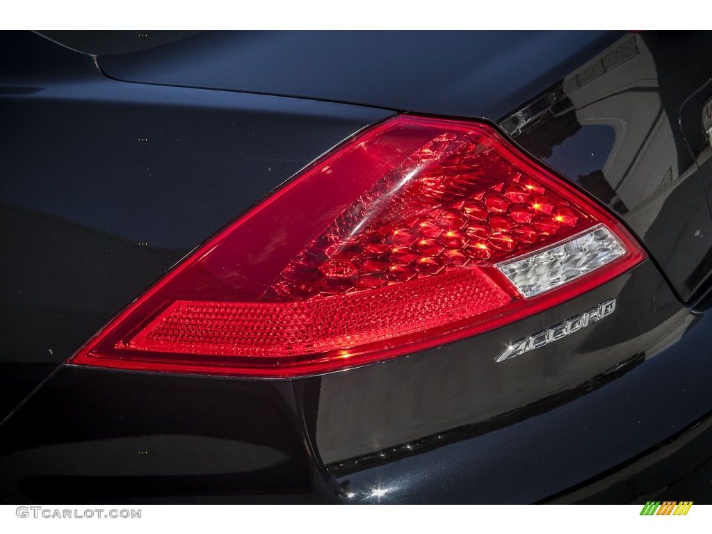 2006 Accord EX-L Coupe - Nighthawk Black Pearl / Black photo #28