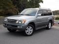 2004 Blue Vapor Metallic Lexus LX 470  photo #2