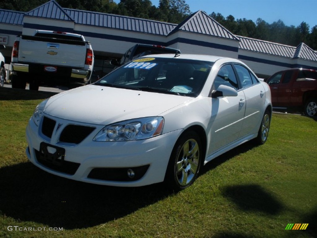 2010 G6 GT Sedan - Summit White / Ebony photo #3