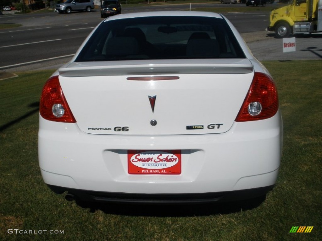 2010 G6 GT Sedan - Summit White / Ebony photo #7