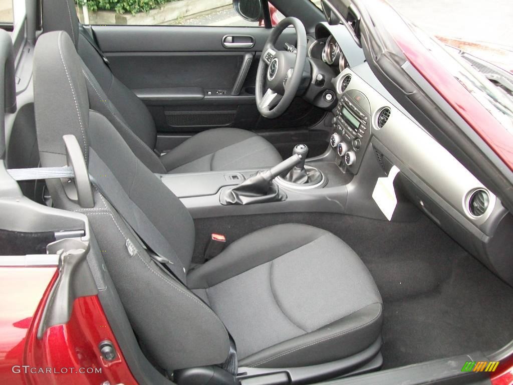 2009 MX-5 Miata Touring Roadster - Copper Red Mica / Black photo #13