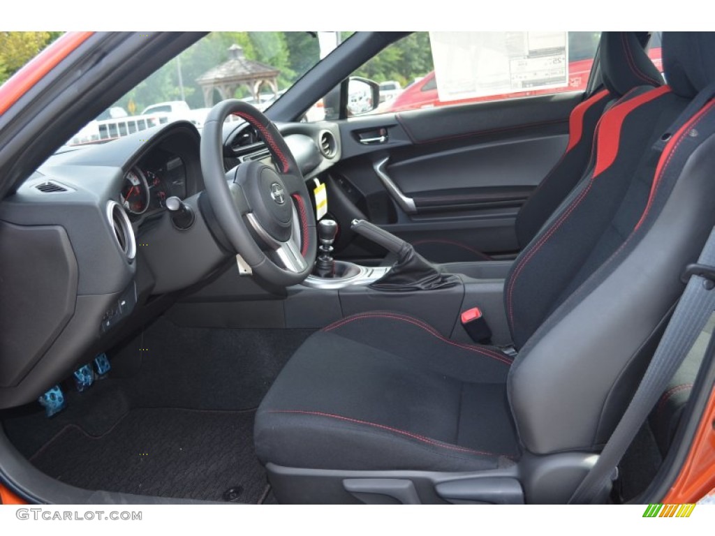 2013 FR-S Sport Coupe - Hot Lava Orange / Black/Red Accents photo #6
