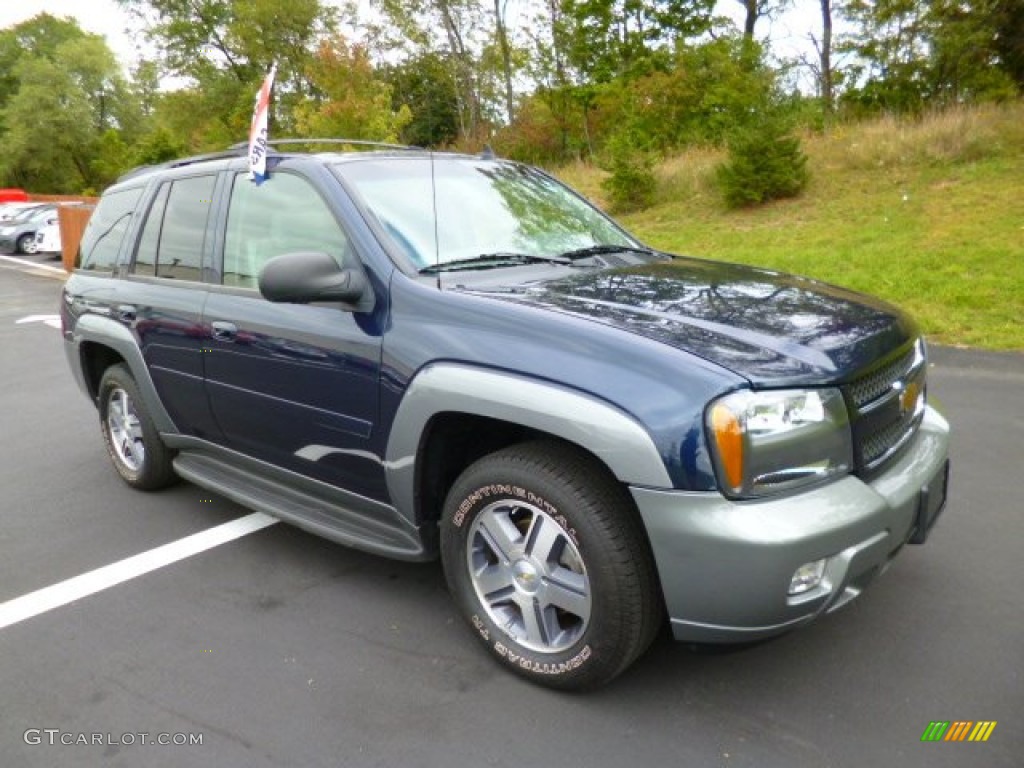 2009 TrailBlazer LT 4x4 - Imperial Blue Metallic / Gray photo #1