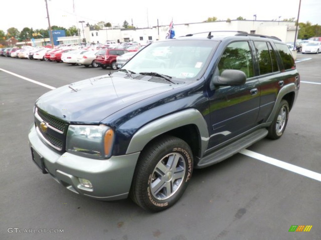 2009 TrailBlazer LT 4x4 - Imperial Blue Metallic / Gray photo #3