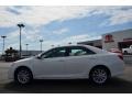 2013 Super White Toyota Camry Hybrid XLE  photo #2