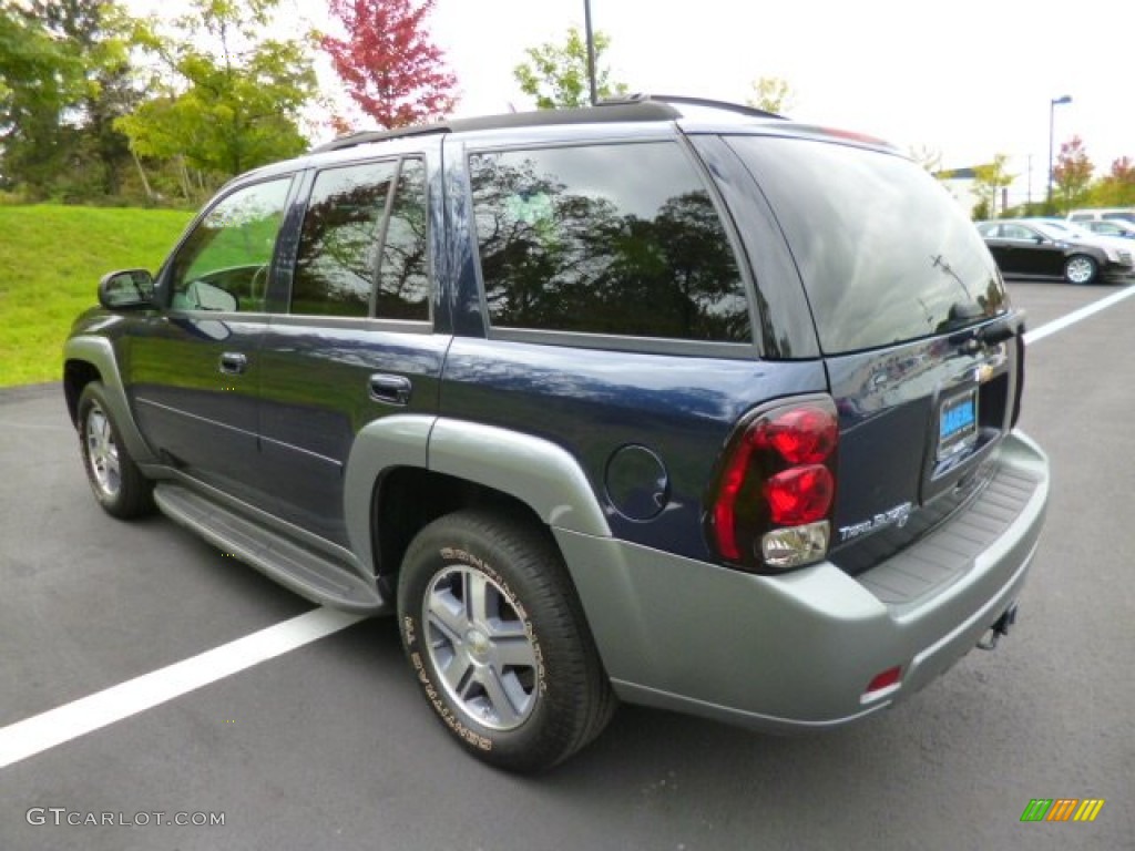 2009 TrailBlazer LT 4x4 - Imperial Blue Metallic / Gray photo #5